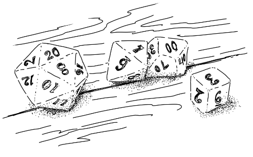 Filler Spot - D&D Dice - Polyhedral Dice